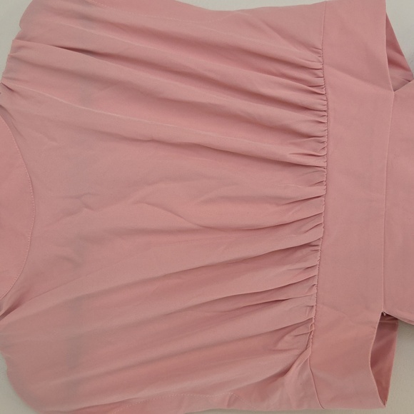 Commense Mock Neck Cutout Maxi Dress Sz L NWT in Pink - Picture 8 of 16